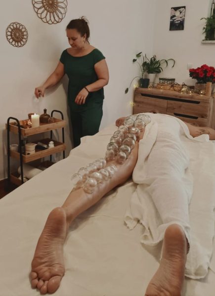 Bańki na rwę kulszową Keiko